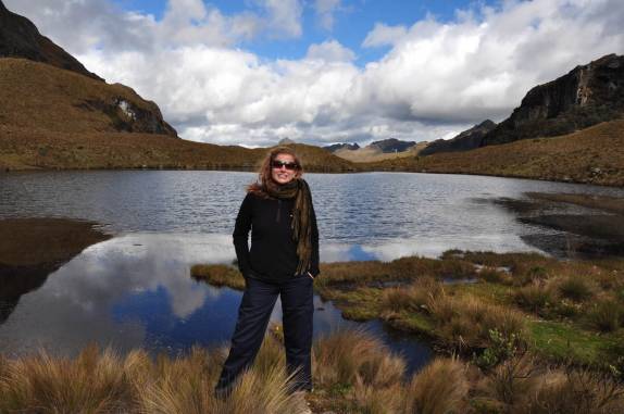 Uma das belíssimas lagoas do Parque Nacional Cajas, na região de Cuenca, no Equador